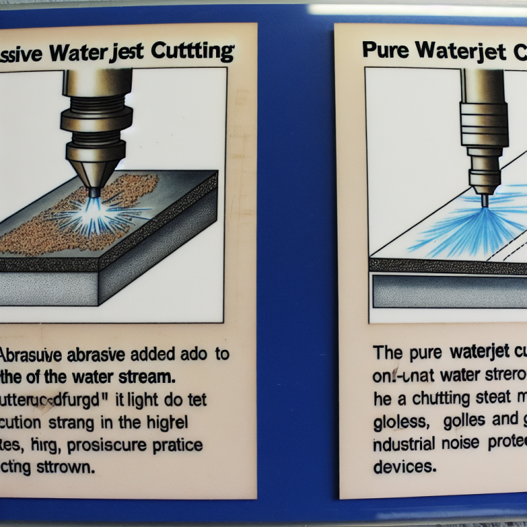 Abrasive vs Pure Waterjet Cutting Which Is Superior? Proto MFG