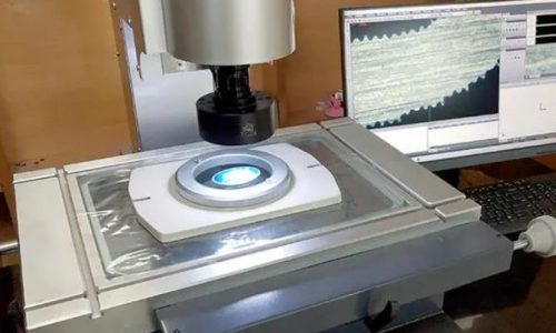 machined parts inspection projector